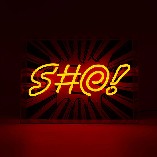 Craft Beer, Large Glass Neon Box