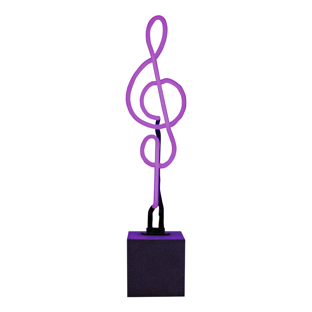 Music Cleff Neon